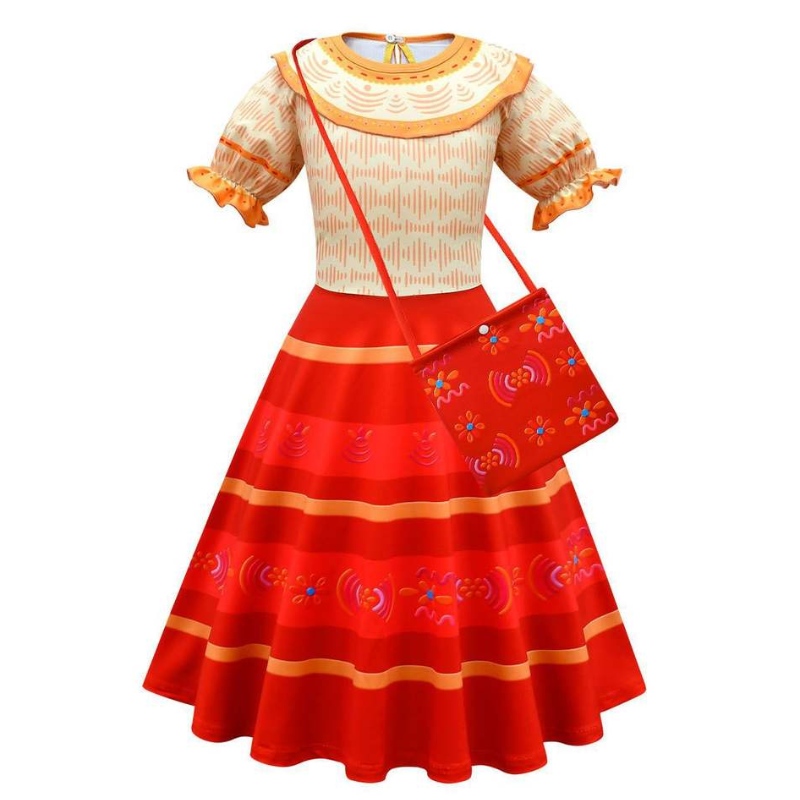 2022 Magic House Kids Dress Up Costum Festival Rochie cosplay Rochie cu mânecă scurtă cu mânecă