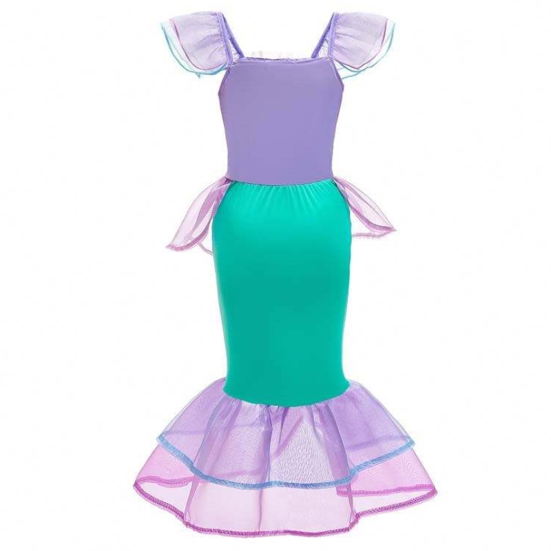 Amazon Hot Selling Party Party Princess Ariel Cosplay Up Kids Costum Mermaid DGHC-028