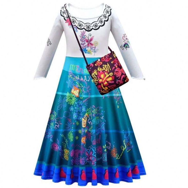 Produse în trend 2022 90-160cm Halloween Princess Rochie Isabela Madrigal Encanto Mirabel Cosplay HCIS-012