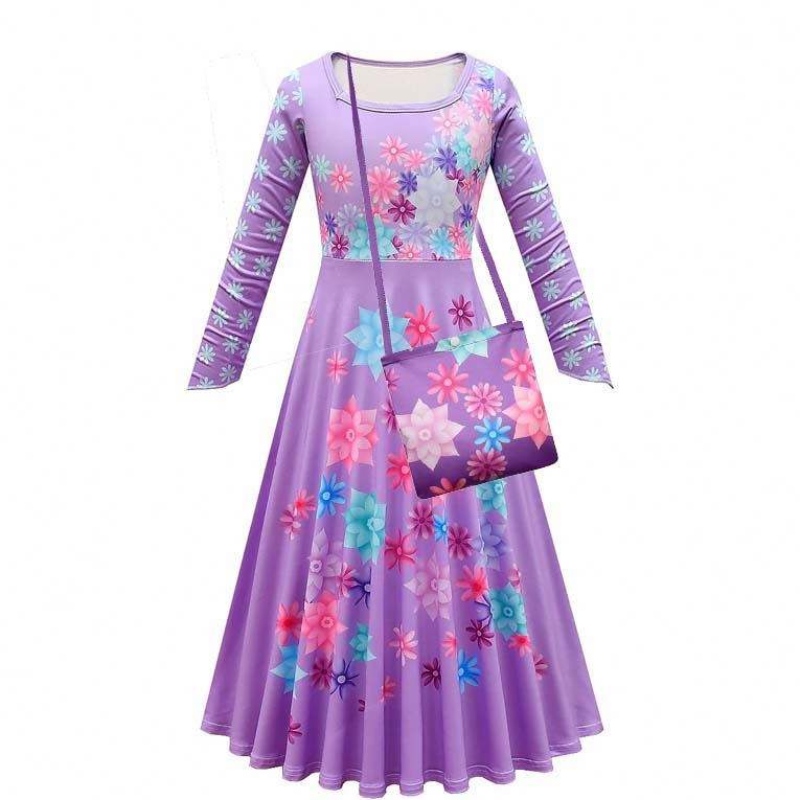 Produse în trend 2022 90-160cm Halloween Princess Rochie Isabela Madrigal Encanto Mirabel Cosplay HCIS-012