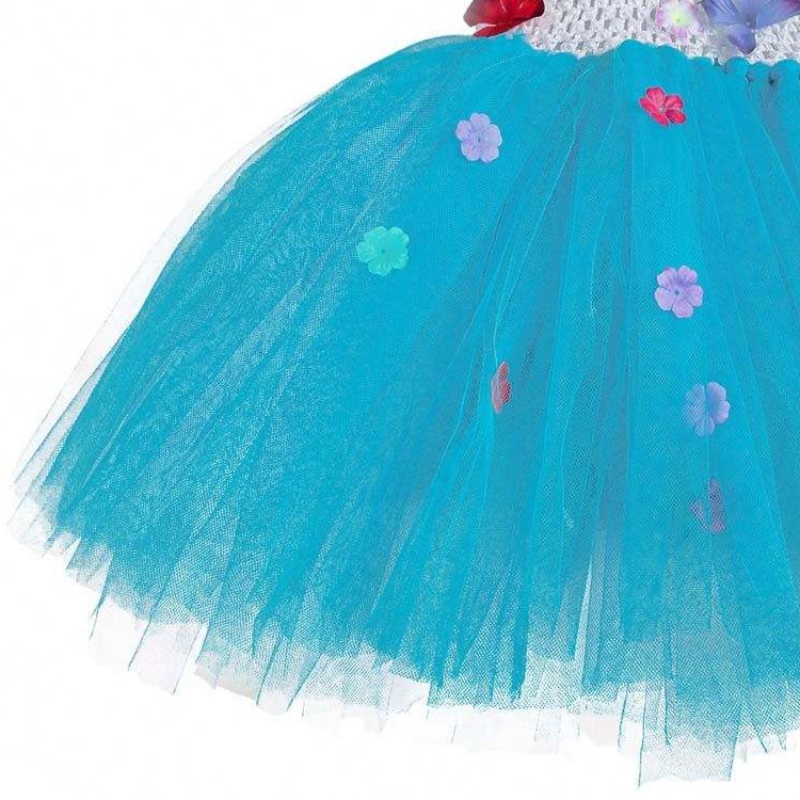 Haine de Halloween Copii Croșetul Tullei Fluffy Flower Encanto Mirabel Tutu Rochie HCIS-015