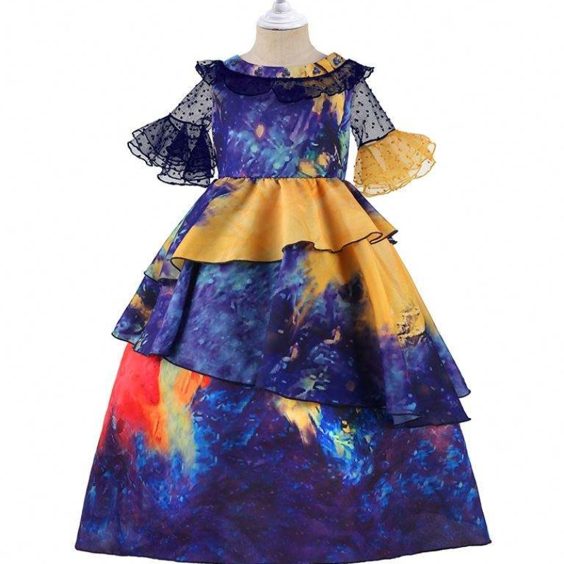 MQAT 2022 Prințesa Encanto Mirabel Isabella Costum Costum Costum Party Birthday Cosplay Rochie Fancy