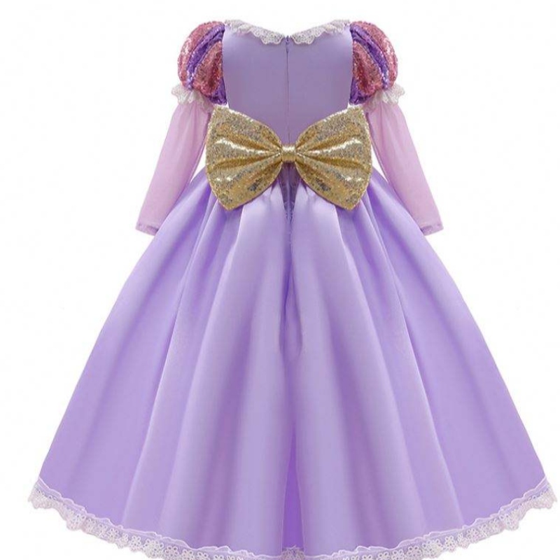 Baige Amazon Hot Sale Hot Rochii Coplay Costumes Halloween Sophia Rapunzel Rochie prințesă Long Party Rochie