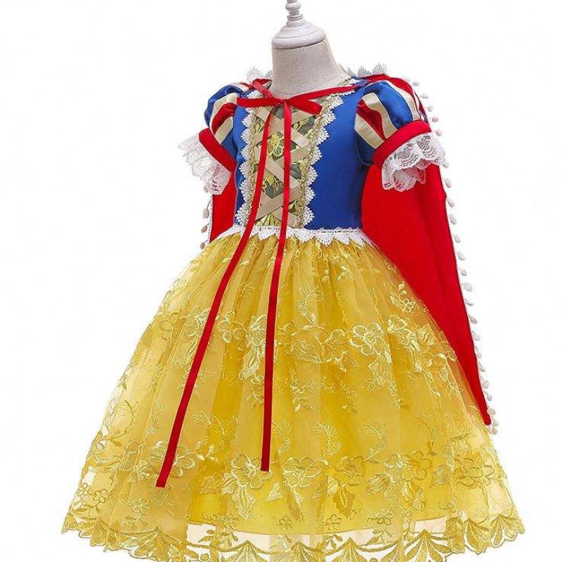 2021 Fancy Girl Princess Rochie Halloween și Crăciun Albă ca zăpada Cosplay Fancy Rochie BX0622