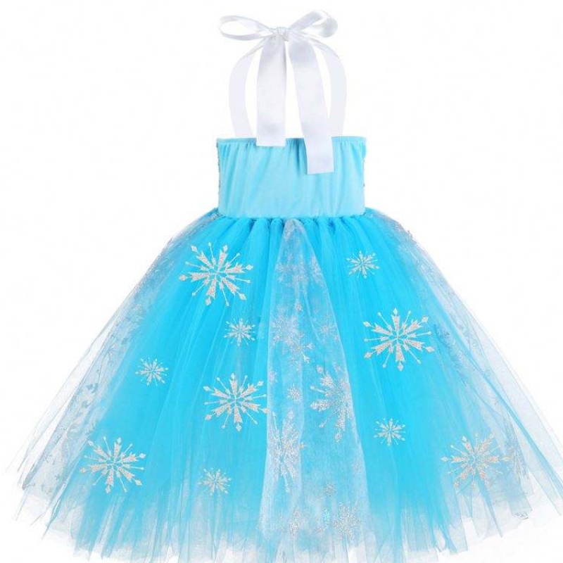 Rochie de 3-11 ani Blue Halloween Costum Fată unicornă Rochii Prințesă rochie Tutu Fustă