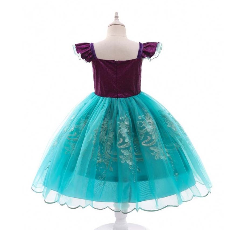 Baige Girls Mermaid Ariel Princess Rochie Cosplay Costume pentru fetiță Sirenă Rochie Copii Copii Halloween