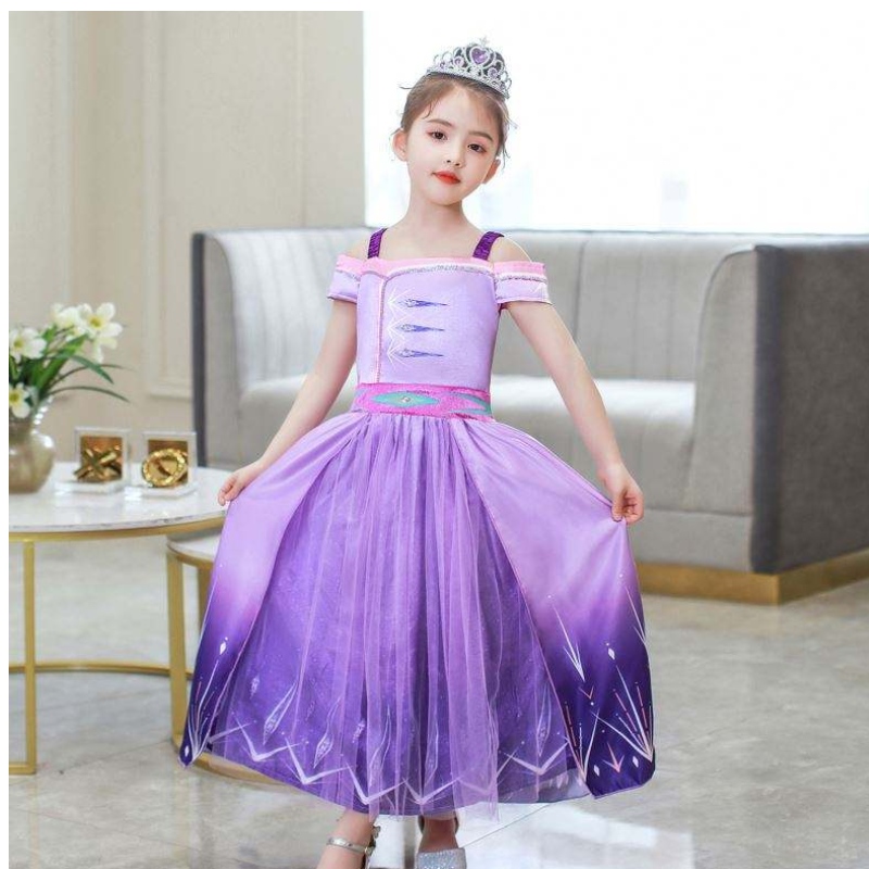 Baige Halloween Princess Rochie Girl Cosplay Rochii Copil Aisha Aisha Queen Children's Wart Fuste