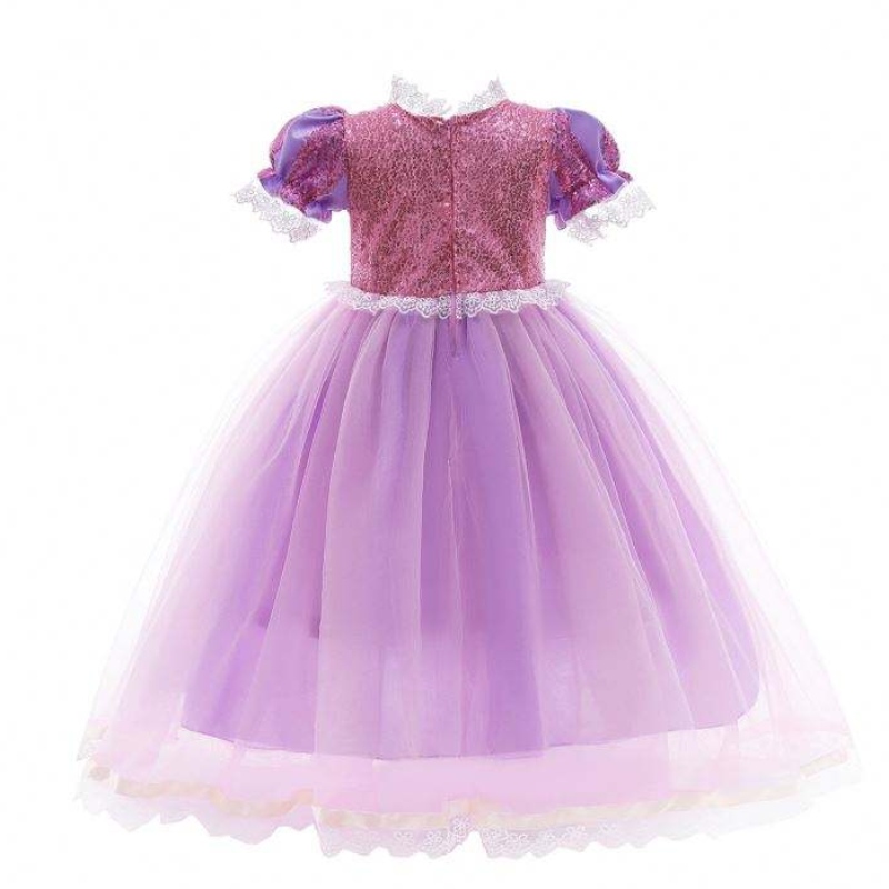 Rochie prințesă rochie albăninsoare fată rochie rapunzel rochie