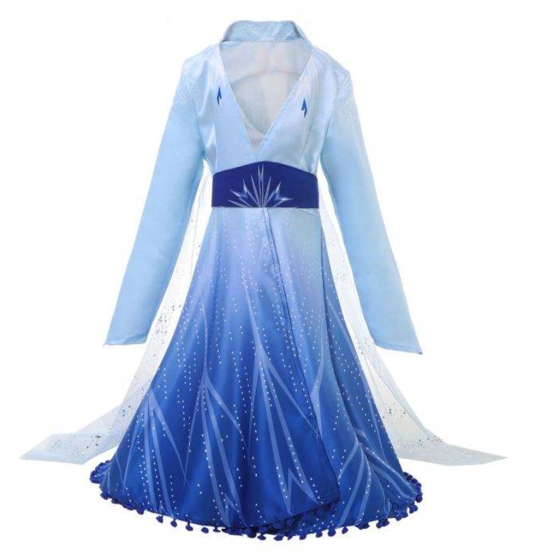 Noua sosire Elsa Rochie Frozen Princess Elsa Costum pentru fete