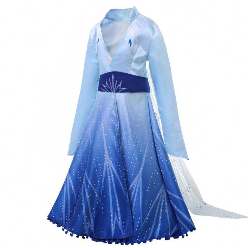 Noua sosire Elsa Rochie Frozen Princess Elsa Costum pentru fete