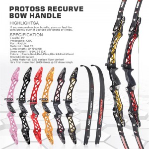 Elongarrow 68inch/70inch ET-11 ILF Recurează arcul cu arcul pentru concurență pentru concurență