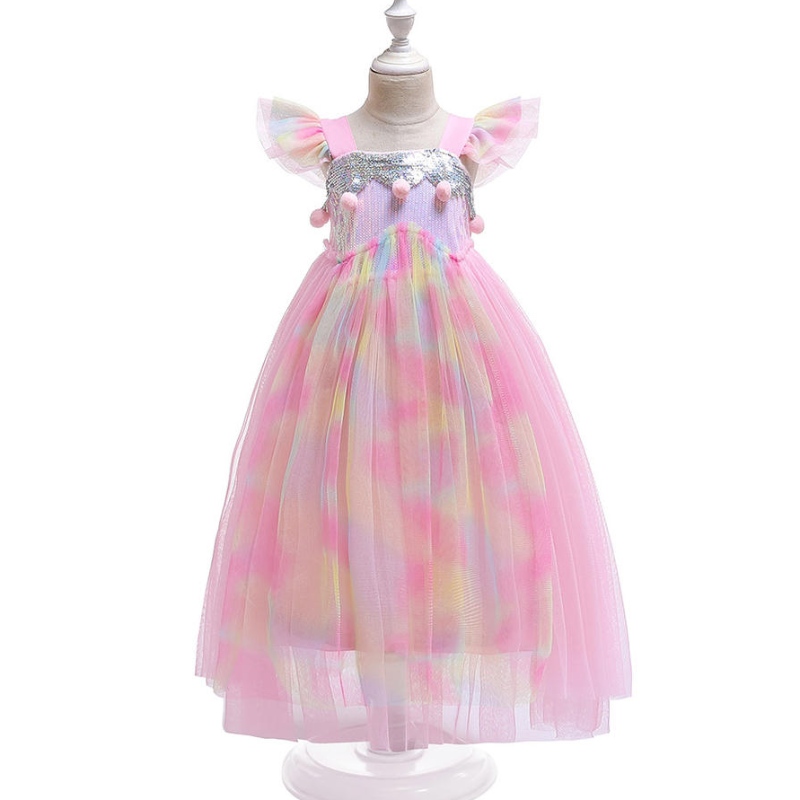 Vânzare fierbinte frumoasă prințesă copii îmbrăcăminte purtare denaștere unicorn corn sequin tutu rochie pentru fetițe pentru fetițe