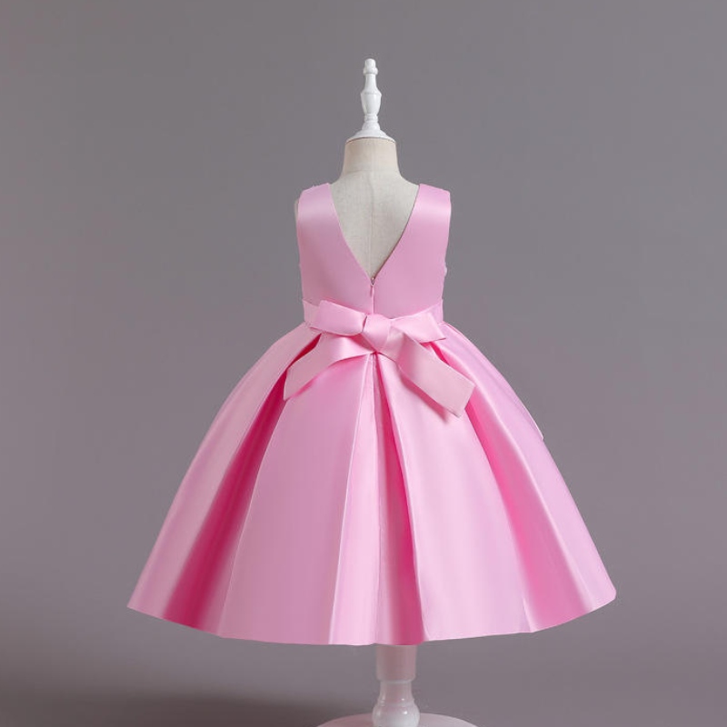 Rochie formală de petrecere de lux pentru ziua denaștere pentru copii rochii de Crăciun pentru fete dantelă rochie de fete cu flori de dantelă