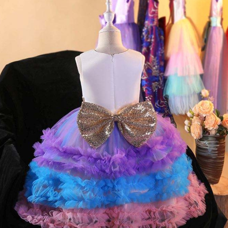 Baige unicorn tutu rochie de petrecere unicorn fată prințesă rochii costum