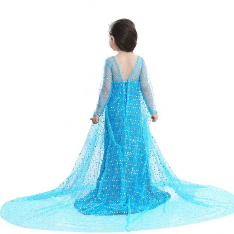 TV fantezist de înaltă calitate \\ rochienmovie înghețată elsa costum de zi denaștere costum cosplay costum anna albă rochii de fete petrecere