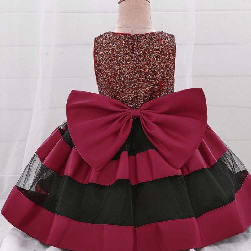 Baige cu ridicata haine de fetiță pufos prom maxi moda rochie de tort stratificat de girl formal fete prințesă rochii pentru copii l1919xz