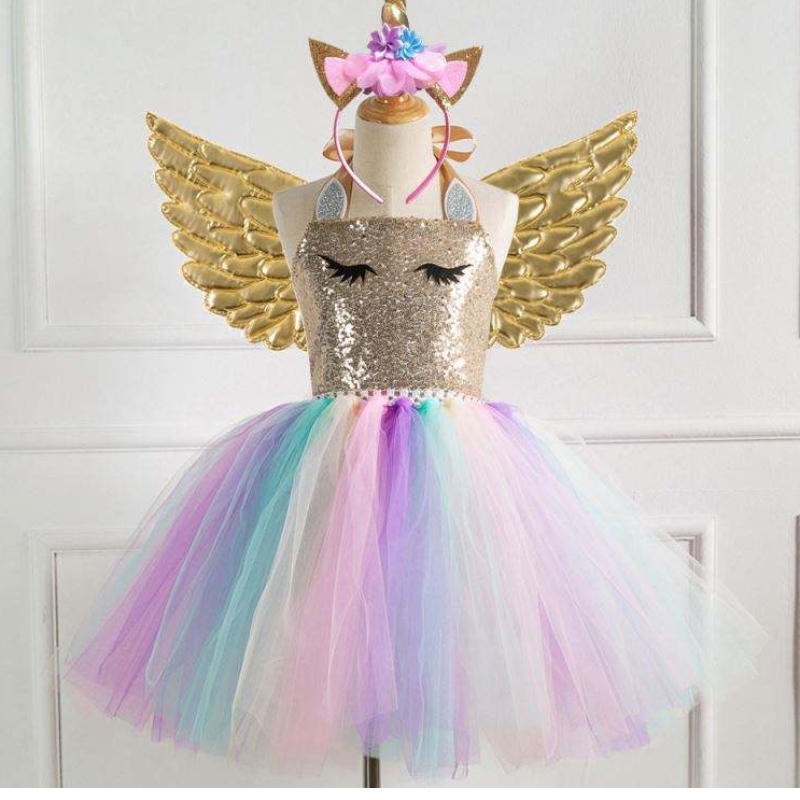 Baige Hot Sale New Style Fete Unicorn Prințesa Birthday Party pentru copii