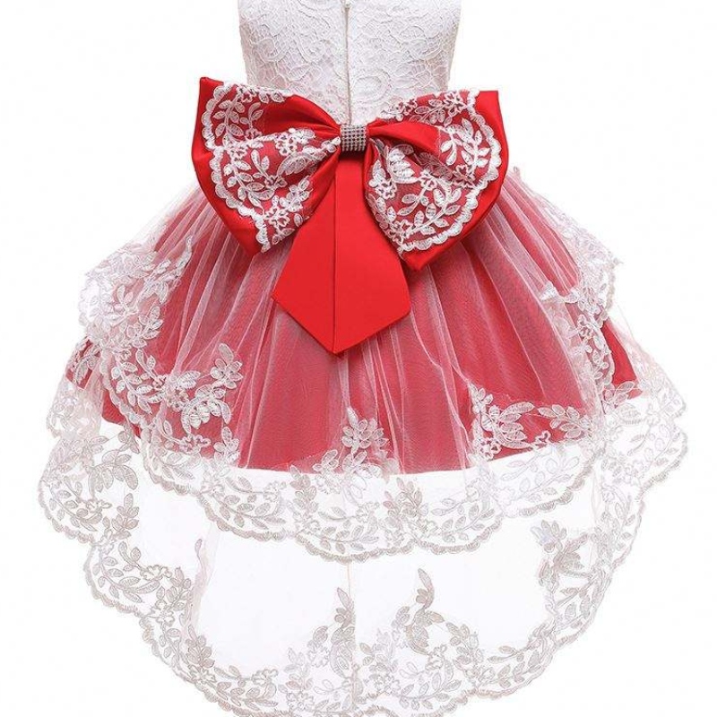 Elegant pentru fete pentru copii, purtați rochie de broderie rochie lungă pentru copii