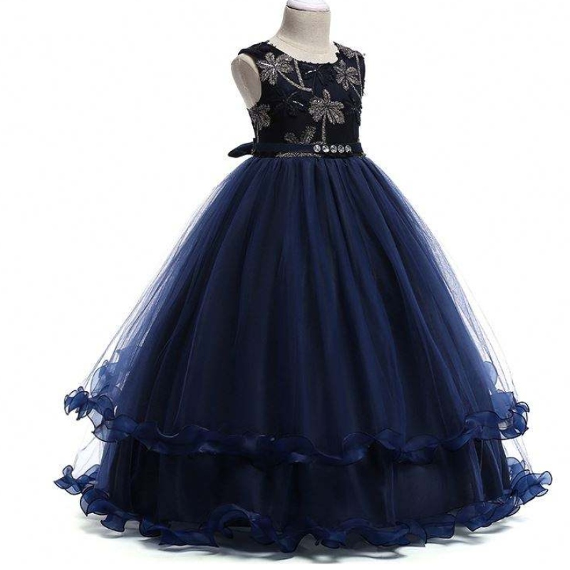 En -gros de lux boutique fata frocks pentru petrecerea zilei denaștere rochie denuntă rochie mingea