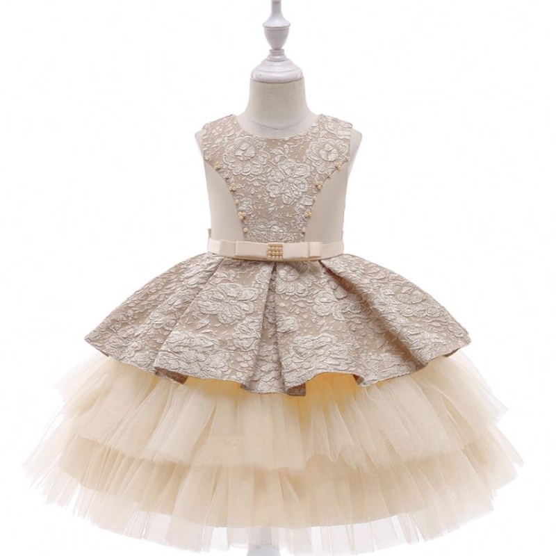 Baige Princess Flower Girl Rochie denaștere