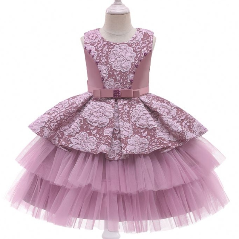 Baige Princess Flower Girl Rochie denaștere