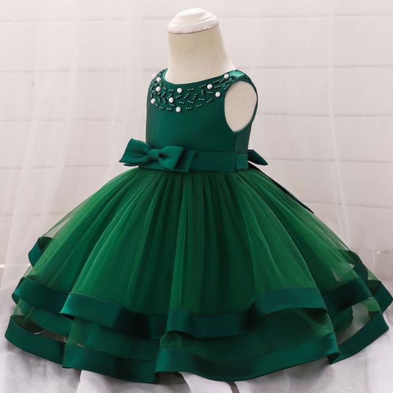 Pearl Baby Girls Ballet Tutu Rochie de vară vânzare fierbinte cu ridicata pentru ziua denaștere anunții rochii de petrecere