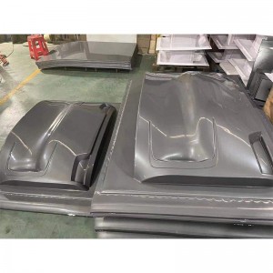 Coajă de plastic auto fără șofer.