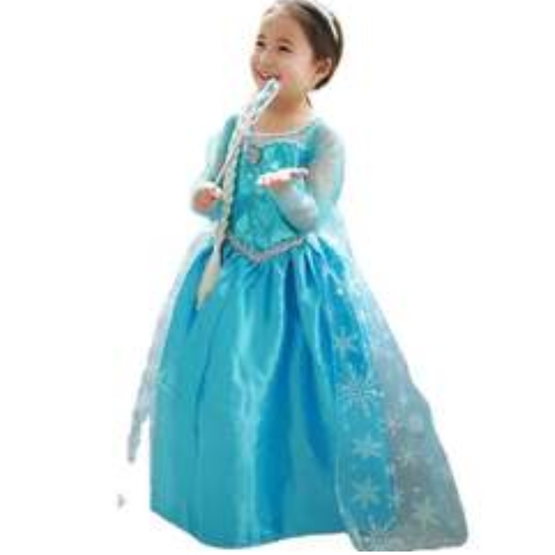 Costum Frozen Elsa Anna Elsa 2 Rochii de fete Halloween \\ cu paiete