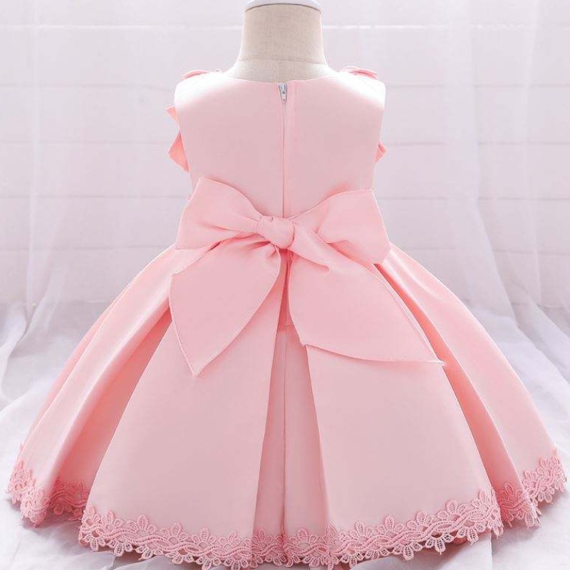 Baige New Style Princess Flower Girl Rochie de seară Copii pentru mireasă L1976XZ