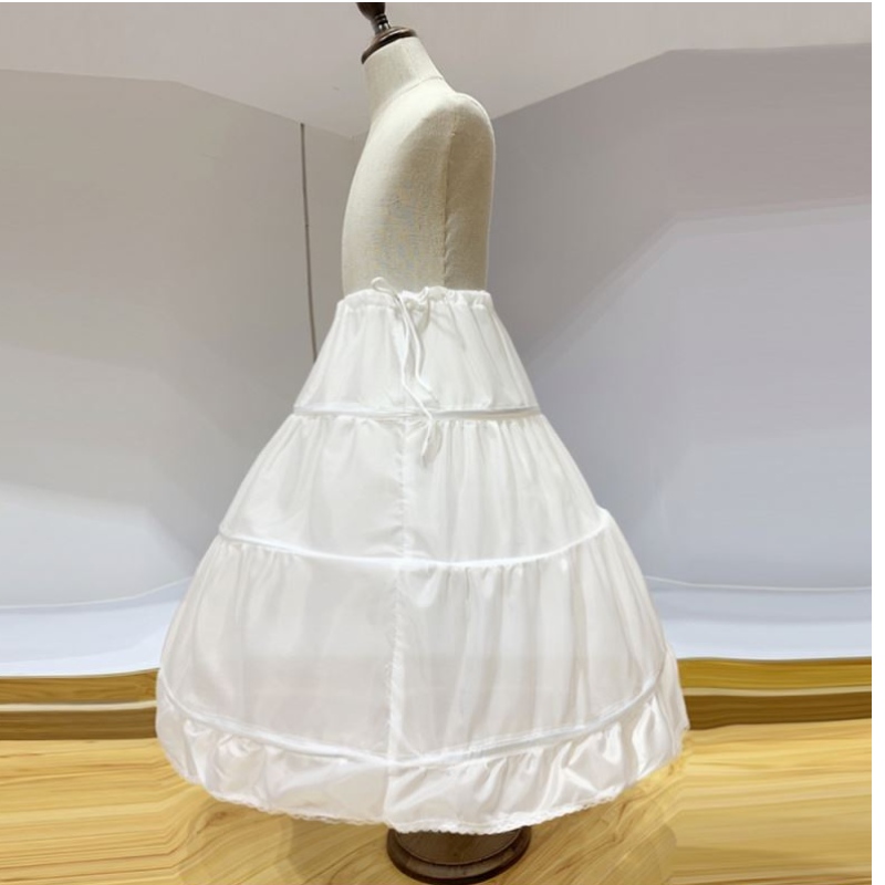 Fustă de petticoat Baige Fashion Crinoline pentru fete pentru rochie de minge pentru rochie de mireasă ps06