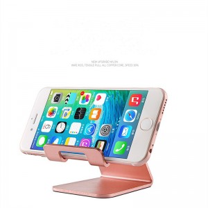 Suportul telefonului mobil poate imprima logo -ul corporativ cadou metal leneș telefon mobil tabletă universal suport