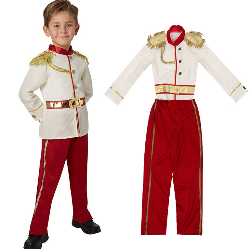 Halloween Stage Cosplay Children Fairy Tale frumos Prince Charming Boy Costum de Halloween