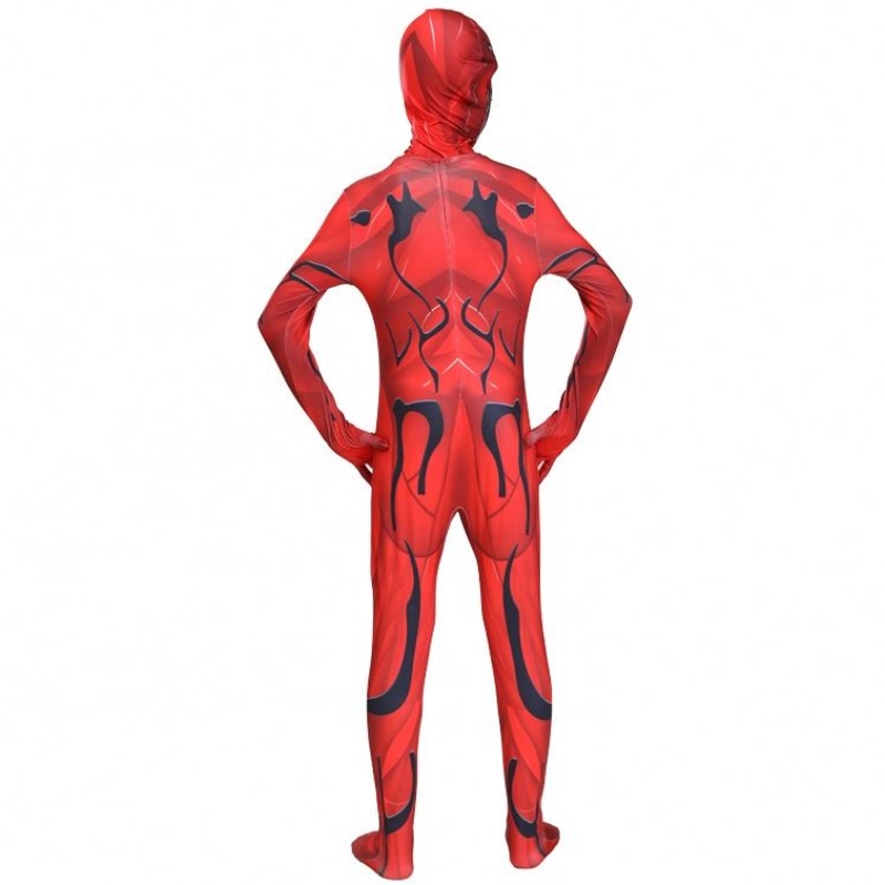 Red Marvel Movie Special Bodyit Adulți Copii Băieți Superhero Onesie Strângeți Halloween Scorpion Venom Spiderman Costum cosplay