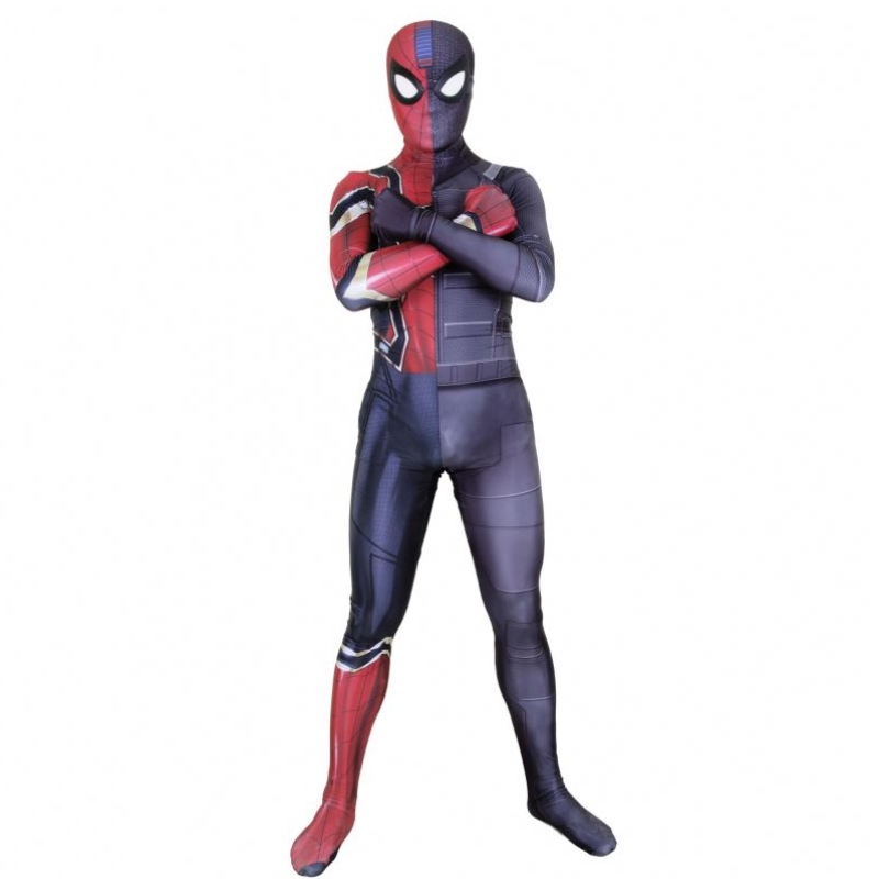 Spandex Stealth Seamed Superhero Amazing Spider Man salopetă Halloween seturi de cosplay pentru păianjen costum pentru bărbați&kids