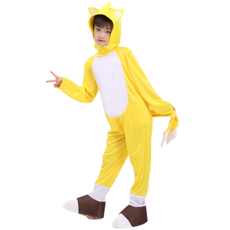 Halloween Party Game Cosplay Children Sonic Sonic Sonic Boy Girl Sonic Hedgehog Costum Sonic Costum Copii