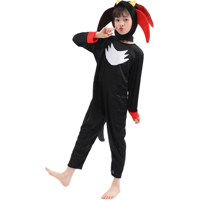 Vânzare la cald Sonic de înaltă calitate The Hedgehog salopete Costum de cosplay Halloween pentru băieți și fete