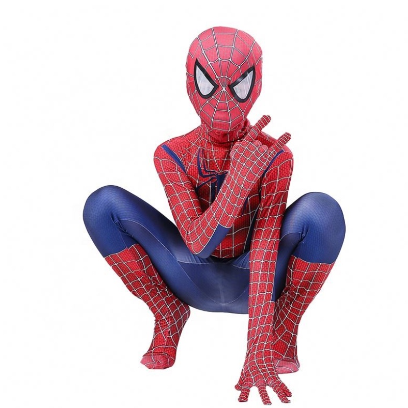 Seturi de fermoar TV de Halloween&movie Superhero SALLEHSUT Performance Wear Costum Spider-Man cu căptușeală