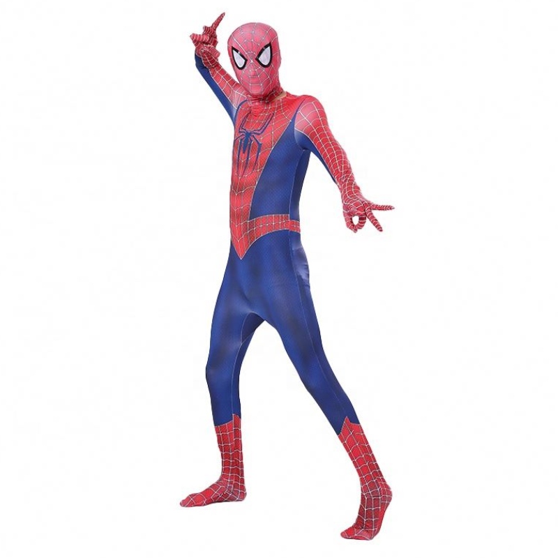 Seturi de fermoar TV de Halloween&movie Superhero SALLEHSUT Performance Wear Costum Spider-Man cu căptușeală