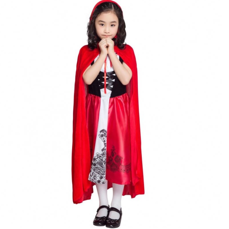 Costume de Ziua Copiilor de Halloween Copiii Copiii Copiii Red Riding Costum cu Cape pentru copii
