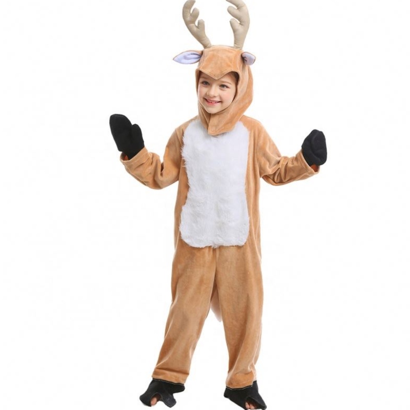 Copii fierbinți de Ziua Halloween Cosplay de Crăciun Elk Elk Copiii Costume Mascotte Costume Mascotte