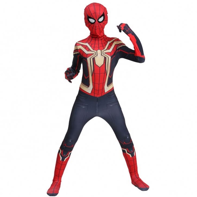 Special Fancy Black&gold Spiderman Halloween Suit pentru copii TV&film Superhero Roleplay Factory Direct Costum Spiderman