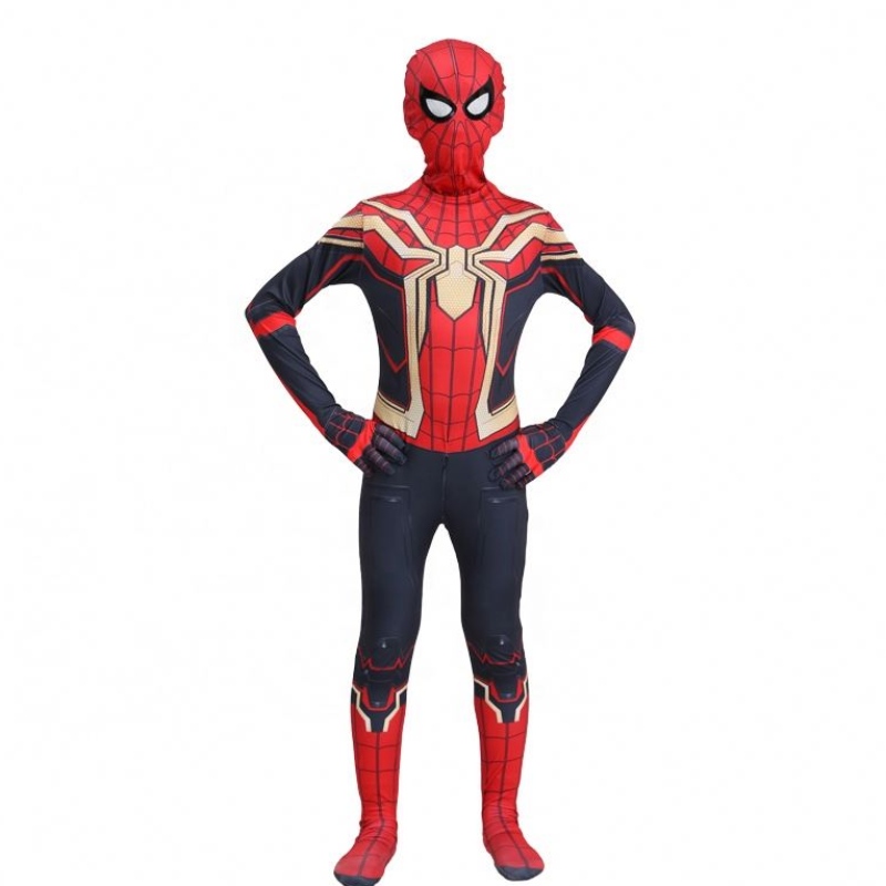 Special Fancy Black&gold Spiderman Halloween Suit pentru copii TV&film Superhero Roleplay Factory Direct Costum Spiderman