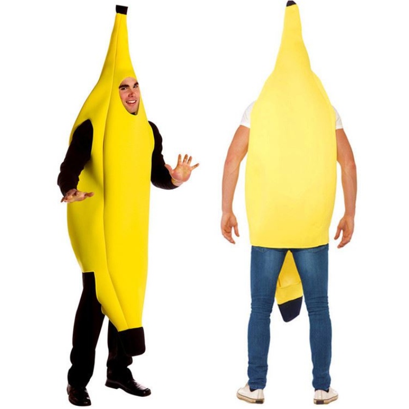 Costum de banane cu carnaval cosplay ieftin cu ridicata