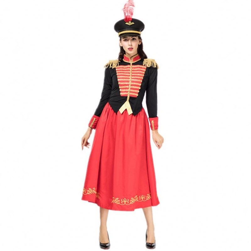 Costum de carnaval de Halloween cos Nutcracker cu patru regi și costum de anime pentru rochie de cavaler feminin