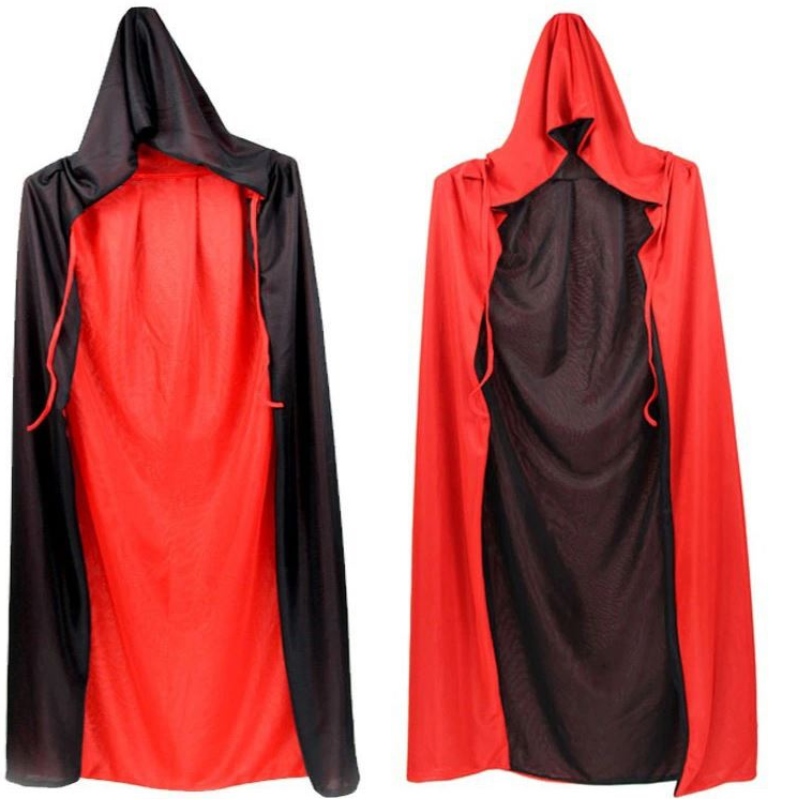 En -gros cu glugă cu glugă cu glugă wicca robe medievală șal de șal vampire de halloween petrecere vrăjitoare costume de vrăjitorie