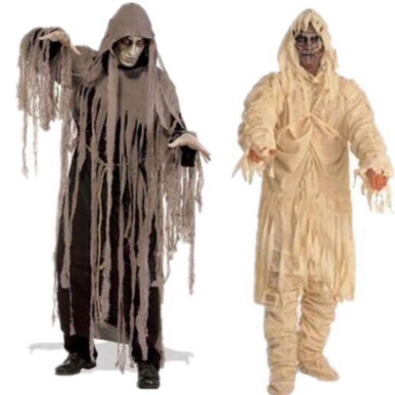 Costum pentru adulți de Halloween Horror Nightmare Zombie Closot Ghost Îmbrăcăminte cosplay Mummy Costum