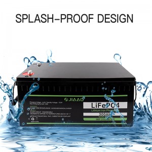 25V 300/400Ah baterie Li-ion reîncărcabilă LiFePO4 cu bluetooth BMS