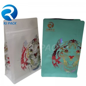 Genti cu fund plat cu fermoar cu buzunar cu ștampilare UV