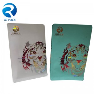 Genti cu fund plat cu fermoar cu buzunar cu ștampilare UV