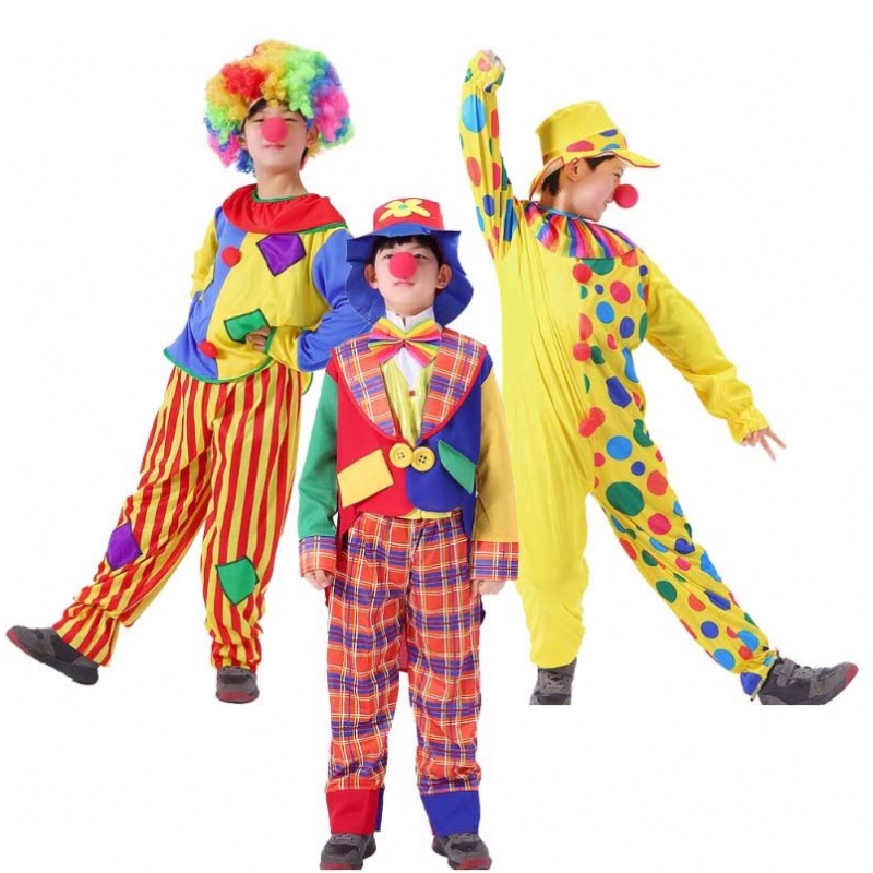 Halloween Kid Variety Variety Costum Full Set Costum Cosplay Cosplay Clown Costum HCBC-027